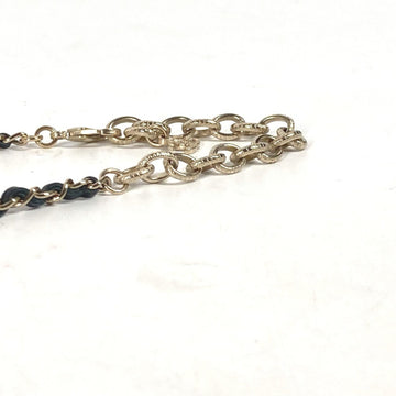 Chanel Cc Logo Chain Necklace Gold-Tone