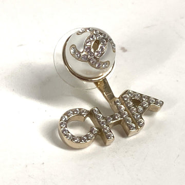 Chanel Cc Logo Earrings Metal