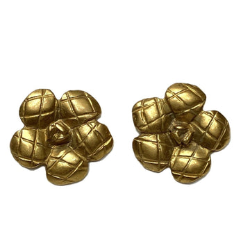 Chanel Earrings Gold-Tone Metal