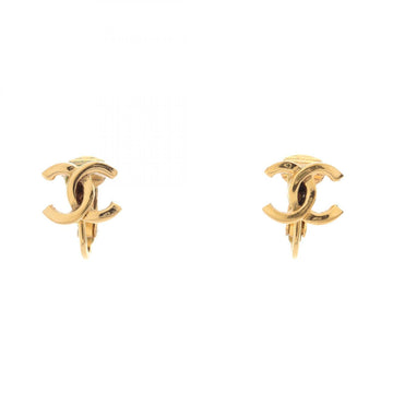 Chanel Cc Logo Clip-On Earrings Metal
