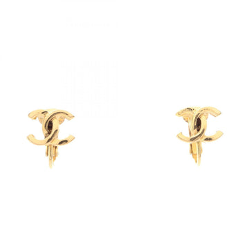 Chanel Cc Logo Clip-On Earrings Metal
