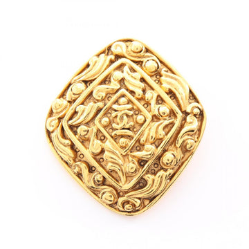 Chanel Cc Logo Brooch Metal
