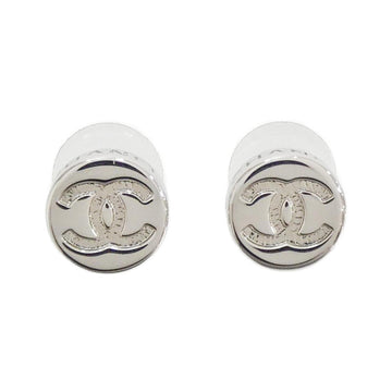 Chanel Earrings Silver-Tone Metal