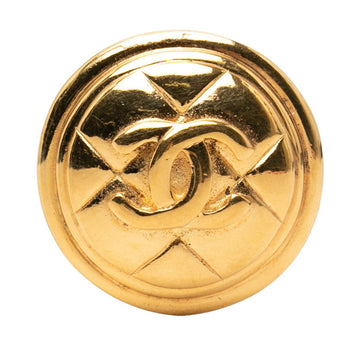 Chanel Cc Logo Brooch Metal