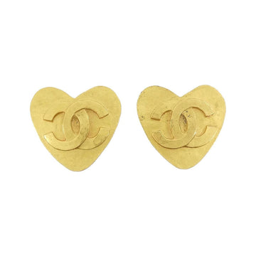 Chanel Clip-On Earrings Gold-