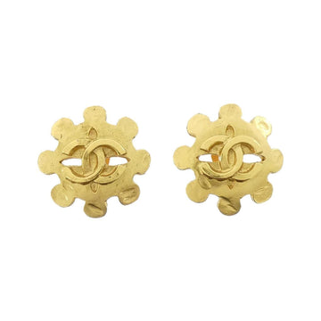 Chanel Earrings Gold-Tone Metal