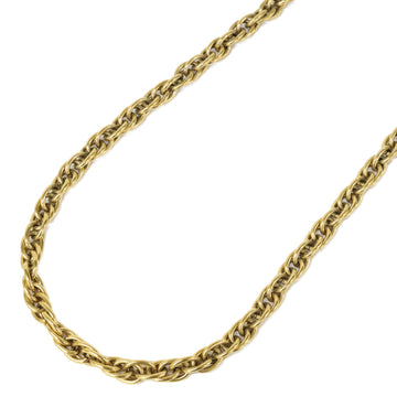 Chanel Cc Logo Chain Pendant Necklace