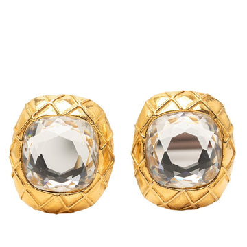 Chanel Earrings Gold-Tone Metal