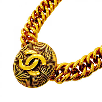 Chanel Cc Logo Circle Earrings Metal