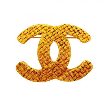 Chanel Cc Logo Brooch Metal