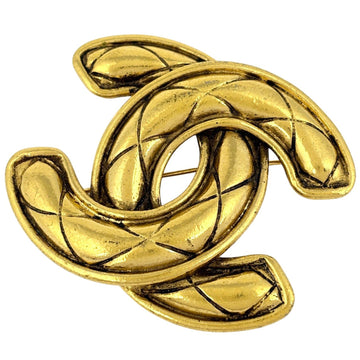 Chanel Cc Logo Brooch Metal