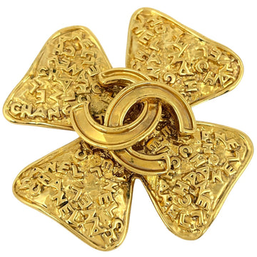 Chanel Cc Logo Brooch Metal