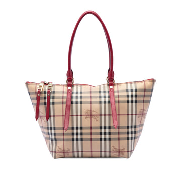 Burberry Small Haymarket Check Coated