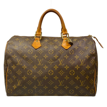 Louis Vuitton Speedy 35 Handbag Canvas