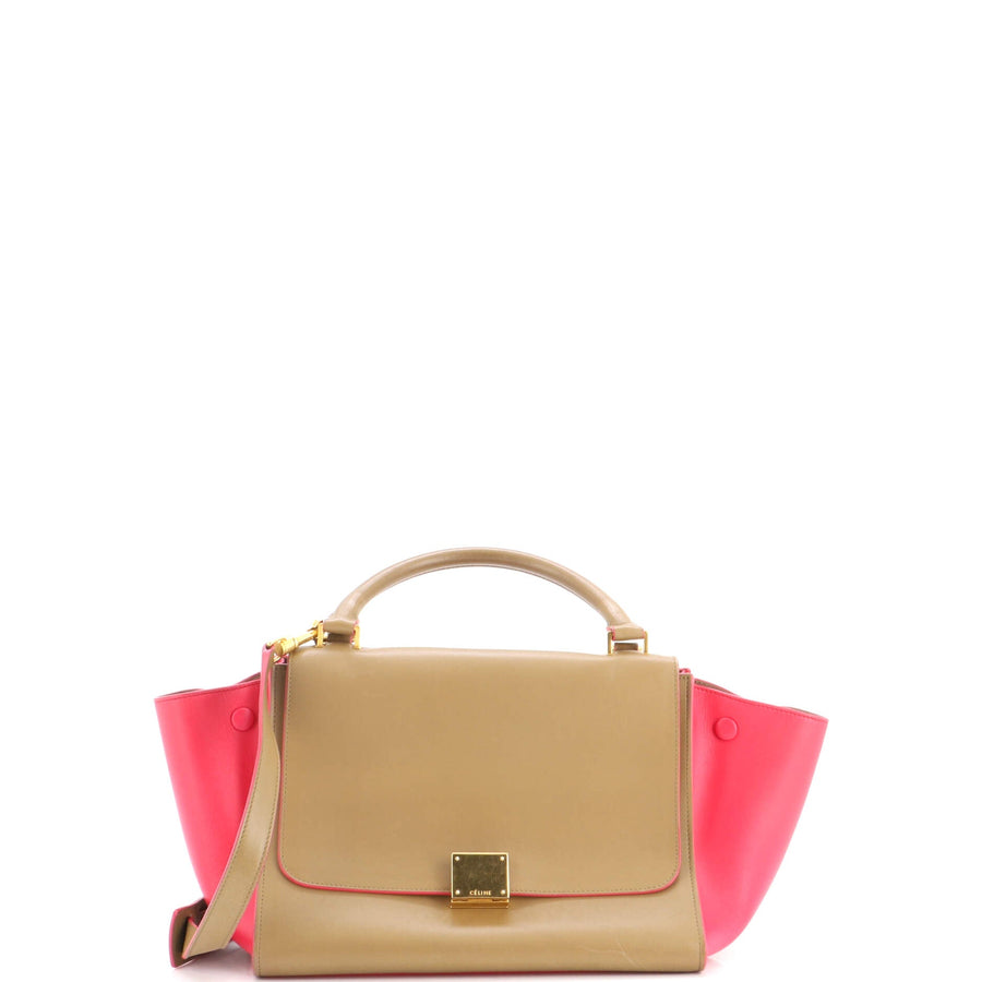 Celine Trapeze Bag Leather Small