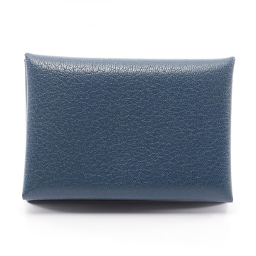 Hermes Calvi Duo Coin Wallet Card Case