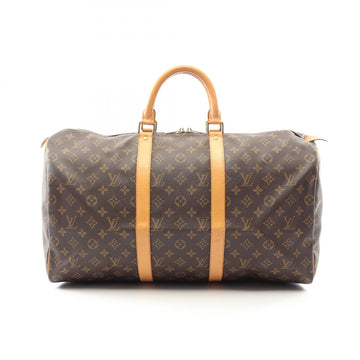 Louis Vuitton Keepall 50 Hand Bag Canvas