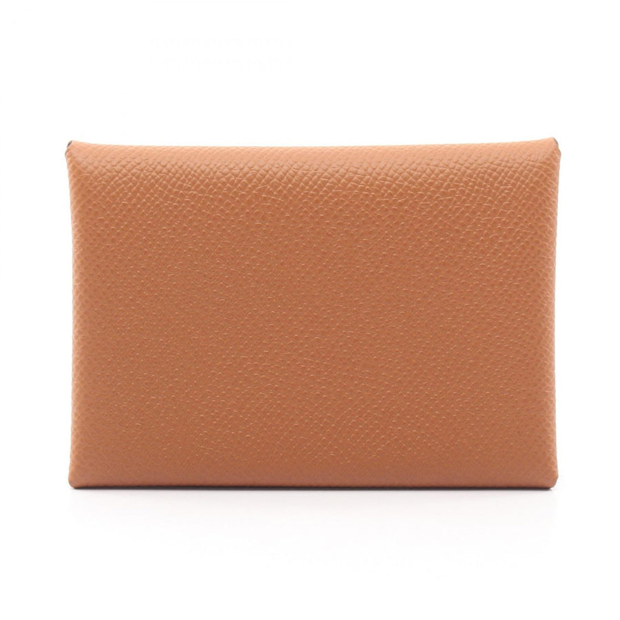 Hermes Calvi Duo Coin Wallet B Taurillon