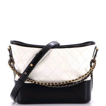 Chanel Gabrielle Hobo Quilted Aged