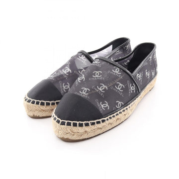 Chanel Coco Mark Espadrilles Mesh Slip-