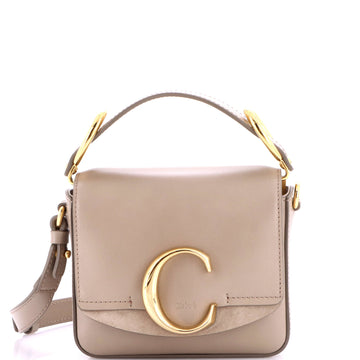 Chloe C Double Carry Bag Leather Mini