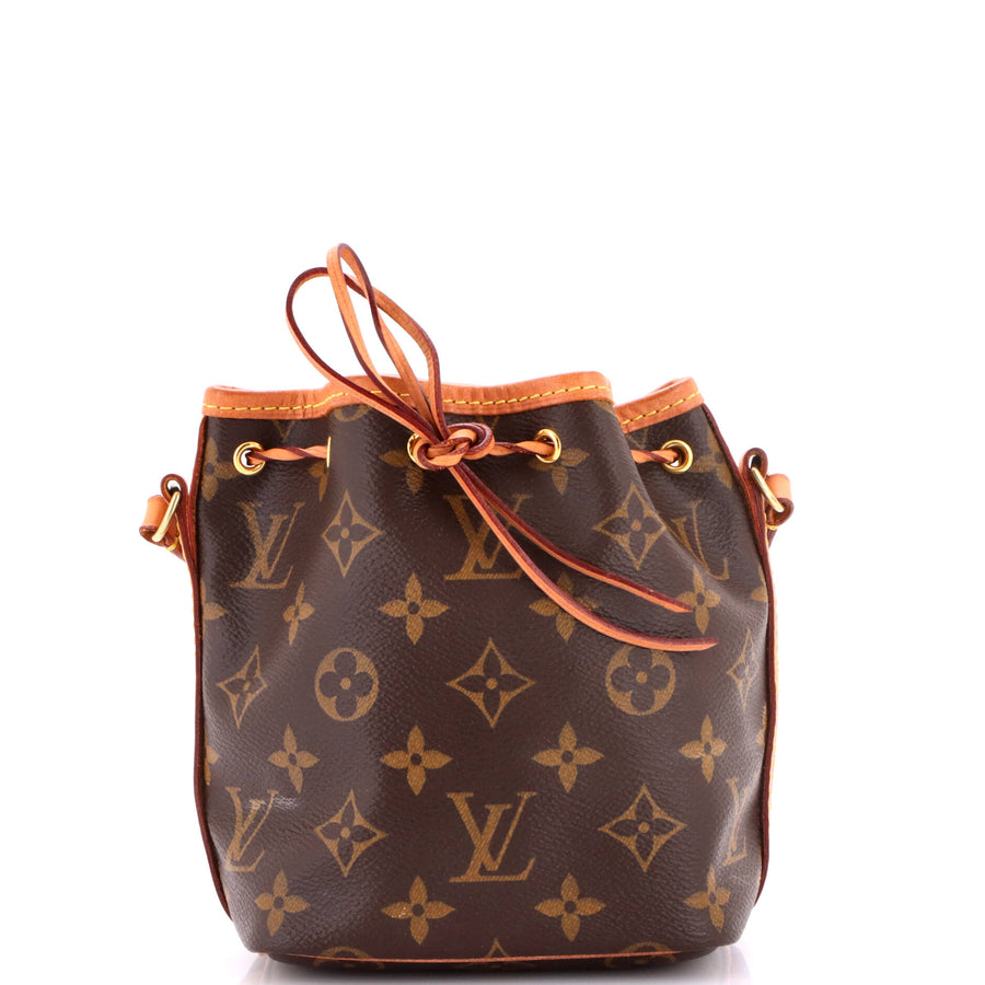 Louis Vuitton Noe Handbag Canvas Nano