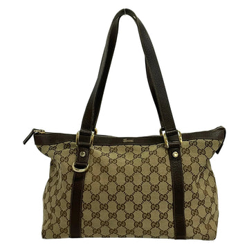 Gucci Abbey Gg Pattern Beige Brown
