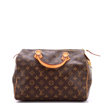 Louis Vuitton Speedy Handbag Canvas 30