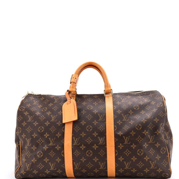 Louis Vuitton Keepall Bag Canvas 50