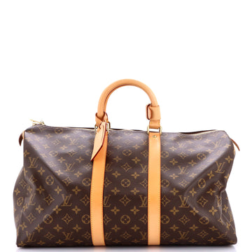Louis Vuitton Keepall Bag Canvas 45
