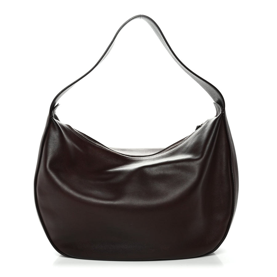 The Row Calfskin Allie Bag Burgundy