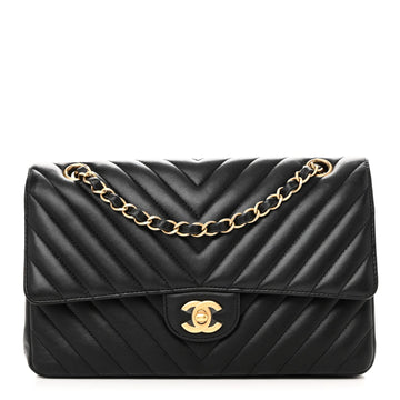 Chanel Lambskin Chevron Quilted Medium