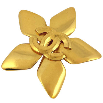 Chanel Cc Logo Brooch Metal