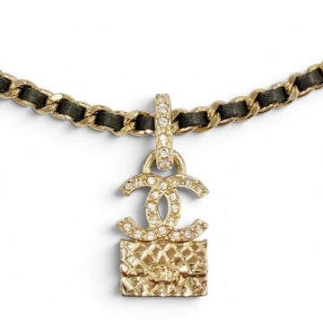 Chanel Cc Logo Chain Pendant Necklace