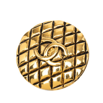 Chanel Cc Logo Brooch Metal