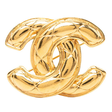 Chanel Cc Logo Brooch Metal