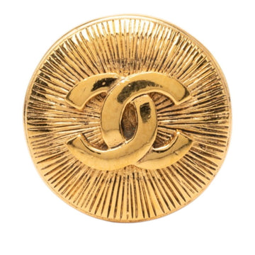 Chanel Cc Logo Brooch Metal