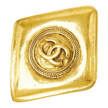 Chanel Cc Logo Brooch Metal