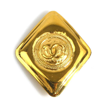 Chanel Brooch Metal Gold