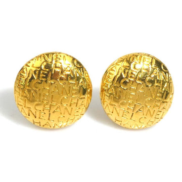 Chanel Clip-On Earrings Gold-