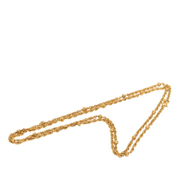 Chanel Vintage Pendant Necklace Gold
