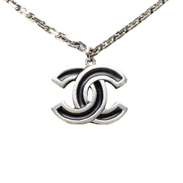 Chanel Cc Logo Chain Pendant Necklace