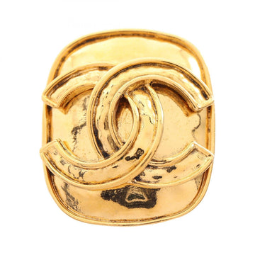 Chanel Cc Logo Brooch Metal
