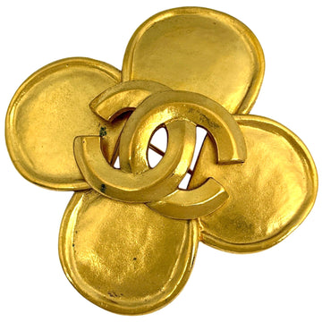 Chanel Cc Logo Brooch Metal