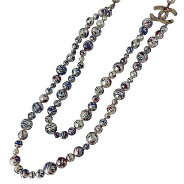 Chanel Pendant Necklace Gold Long