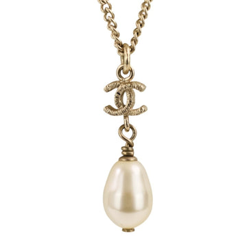 Chanel Cc Logo Chain Pendant Necklace