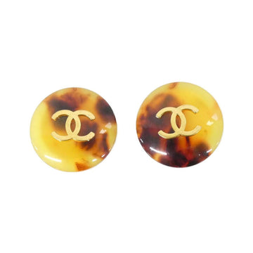 Chanel Earrings Gold-Tone Metal