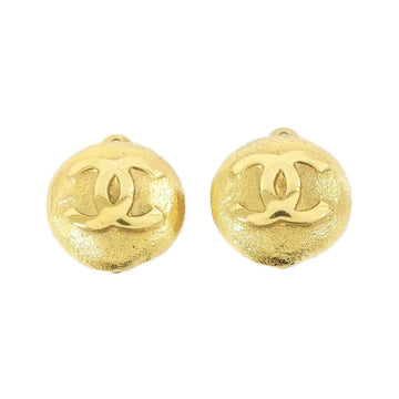 Chanel Clip-On Earrings Gold-