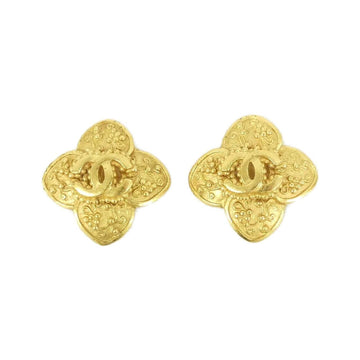 Chanel Earrings Gold-Tone Metal