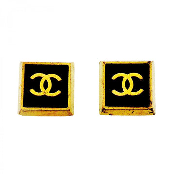 Chanel Cc Logo Clip-On Earrings Metal